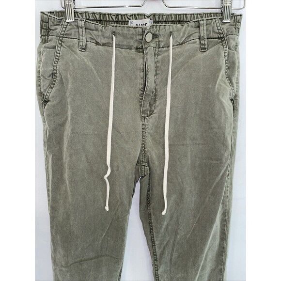 Paige‎ Christy Pant Vintage Coastal Green Drawstring Elastic Cuffed Women 29 - Picture 3 of 6